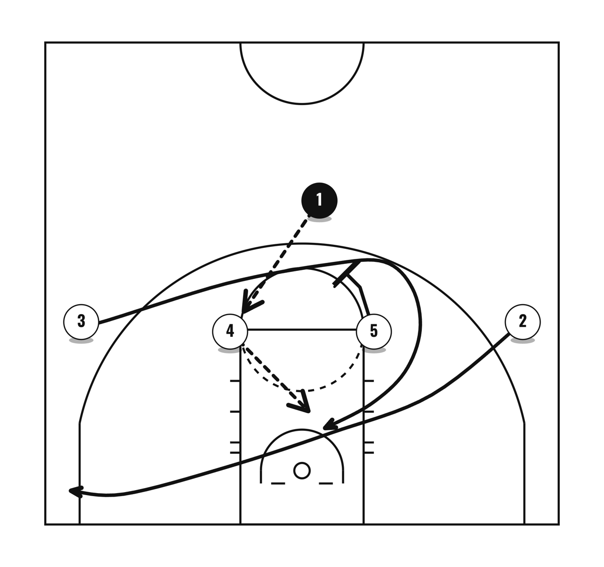 Zalgiris 1-4 High Stack Iverson, diagram 1 of 1