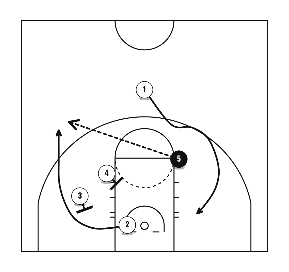 1-4 Set - Elbow Catch, diagram 2 of 4