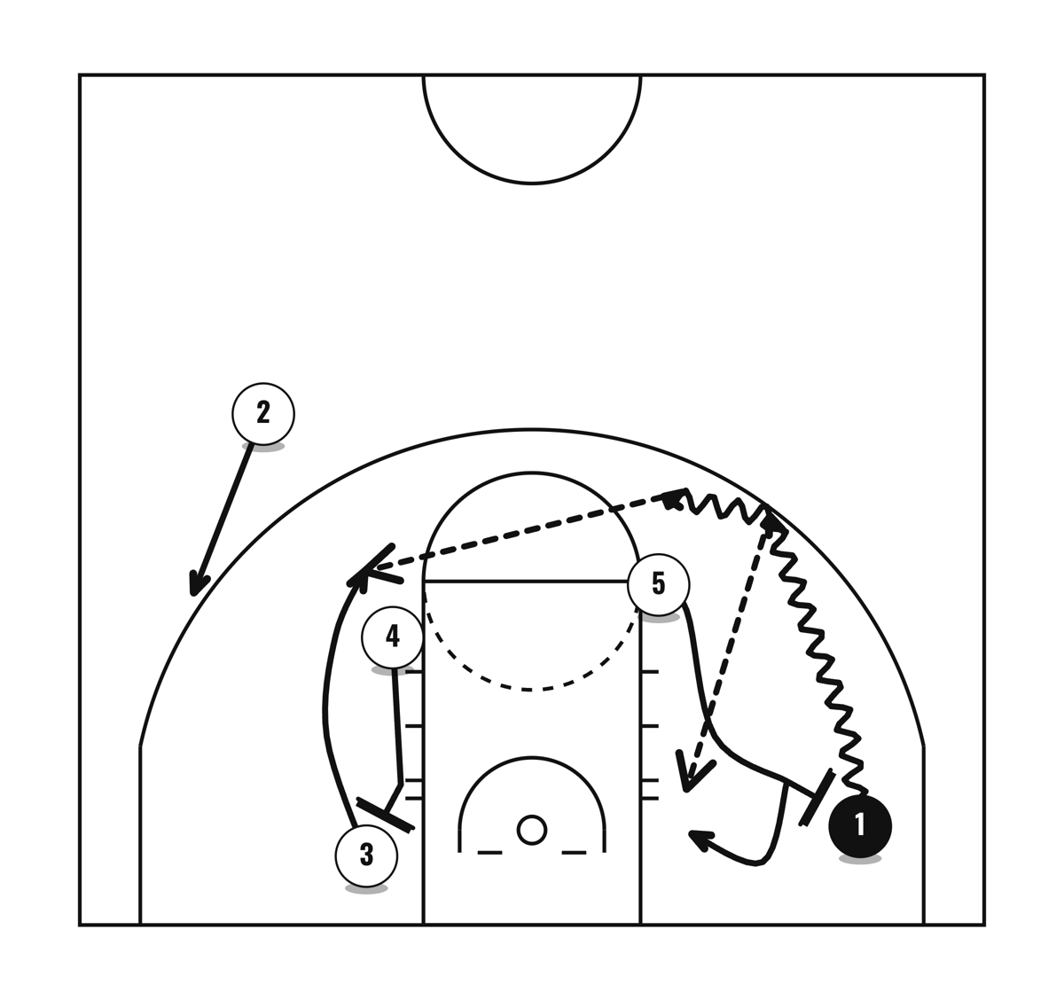 1-4 Set - Elbow Catch, diagram 4 of 4
