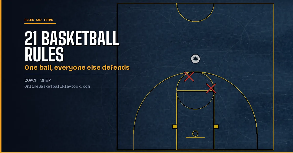 21 Basketball Rules: How to Play the Game of 21