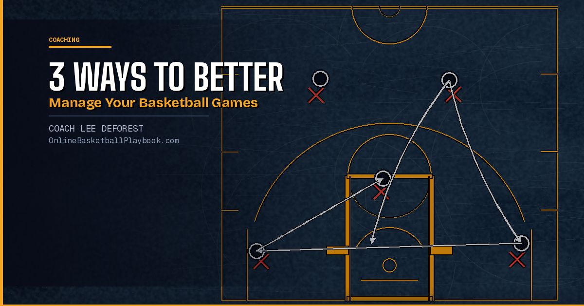 3 Ways to Better Manage Your Basketball Games