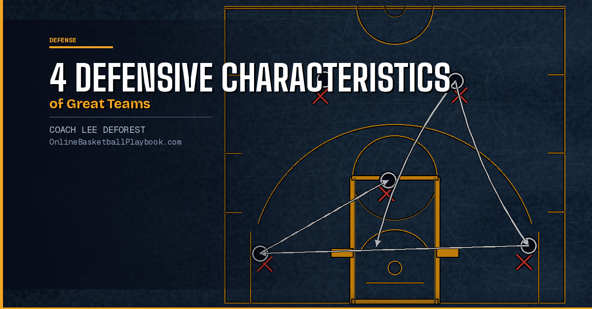 4 Characteristics of Great Defensive Basketball Teams