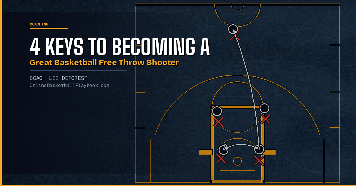4 Keys to Becoming a Great Basketball Free Throw Shooter