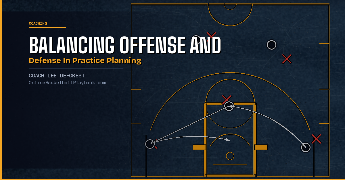 Balancing Offense and Defense in Practice Planning