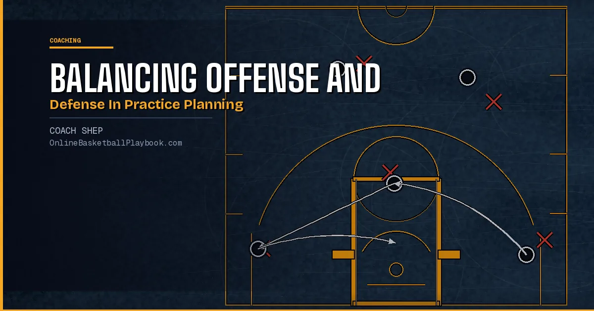 Balancing Offense and Defense in Practice Planning