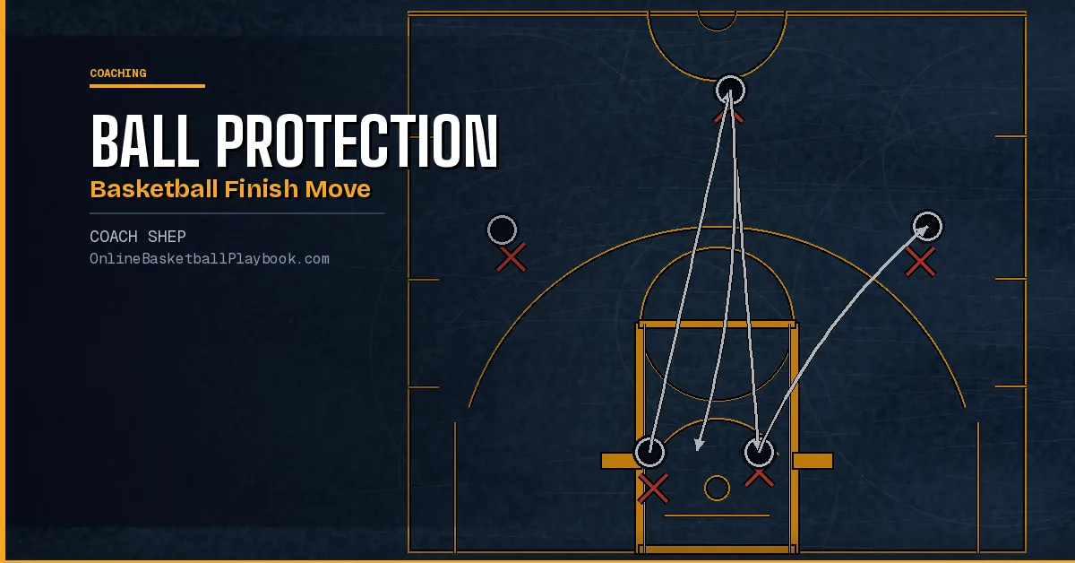 Ball Protection Basketball Finish Move