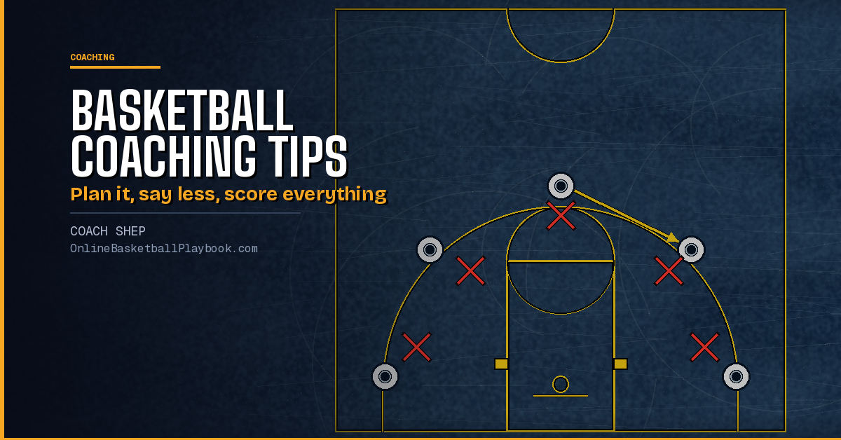 Basketball Coaching Tips: Practice, Talk, Games and Parents