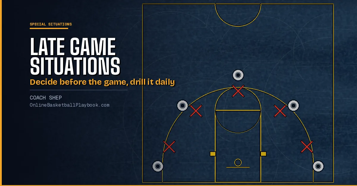 Basketball Late Game Situations: Decisions, Fouls and Clock