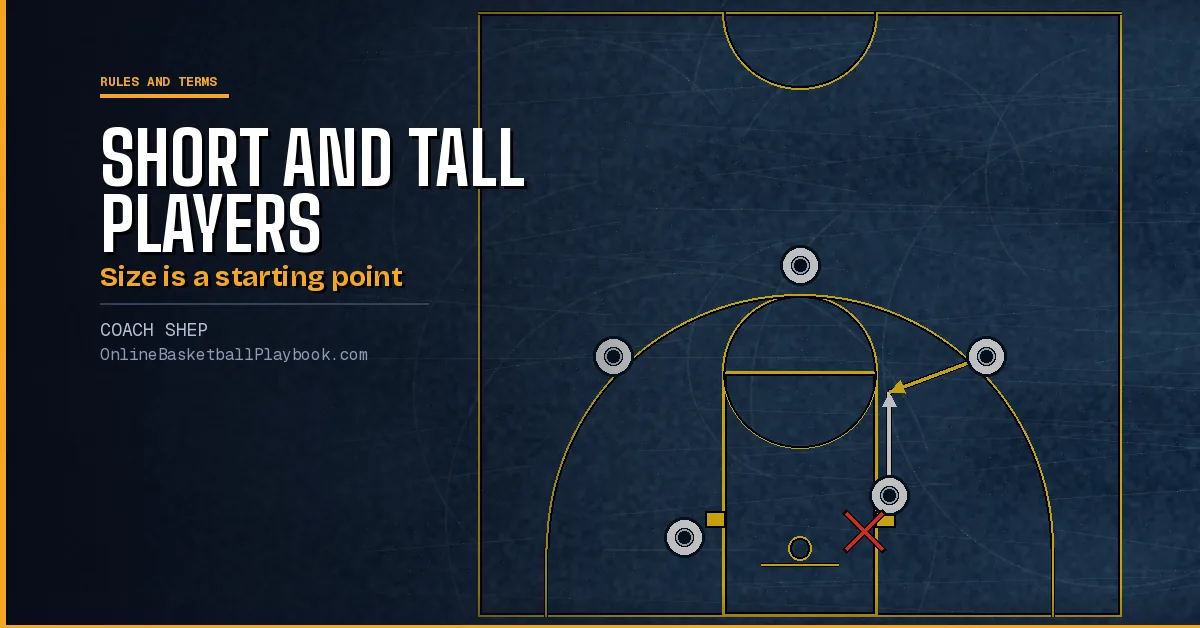 Best Basketball Positions for Short People and Tall Players