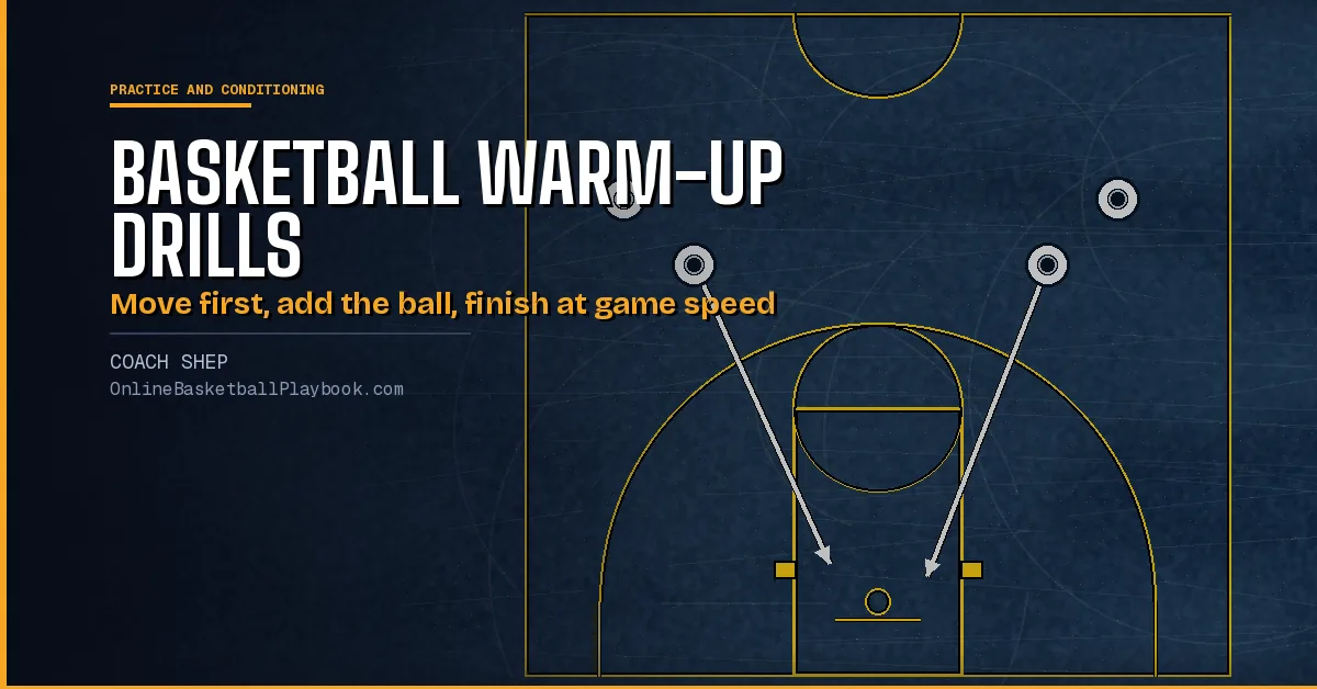 Basketball Warm-Up Drills for Practice, Games and Youth Teams