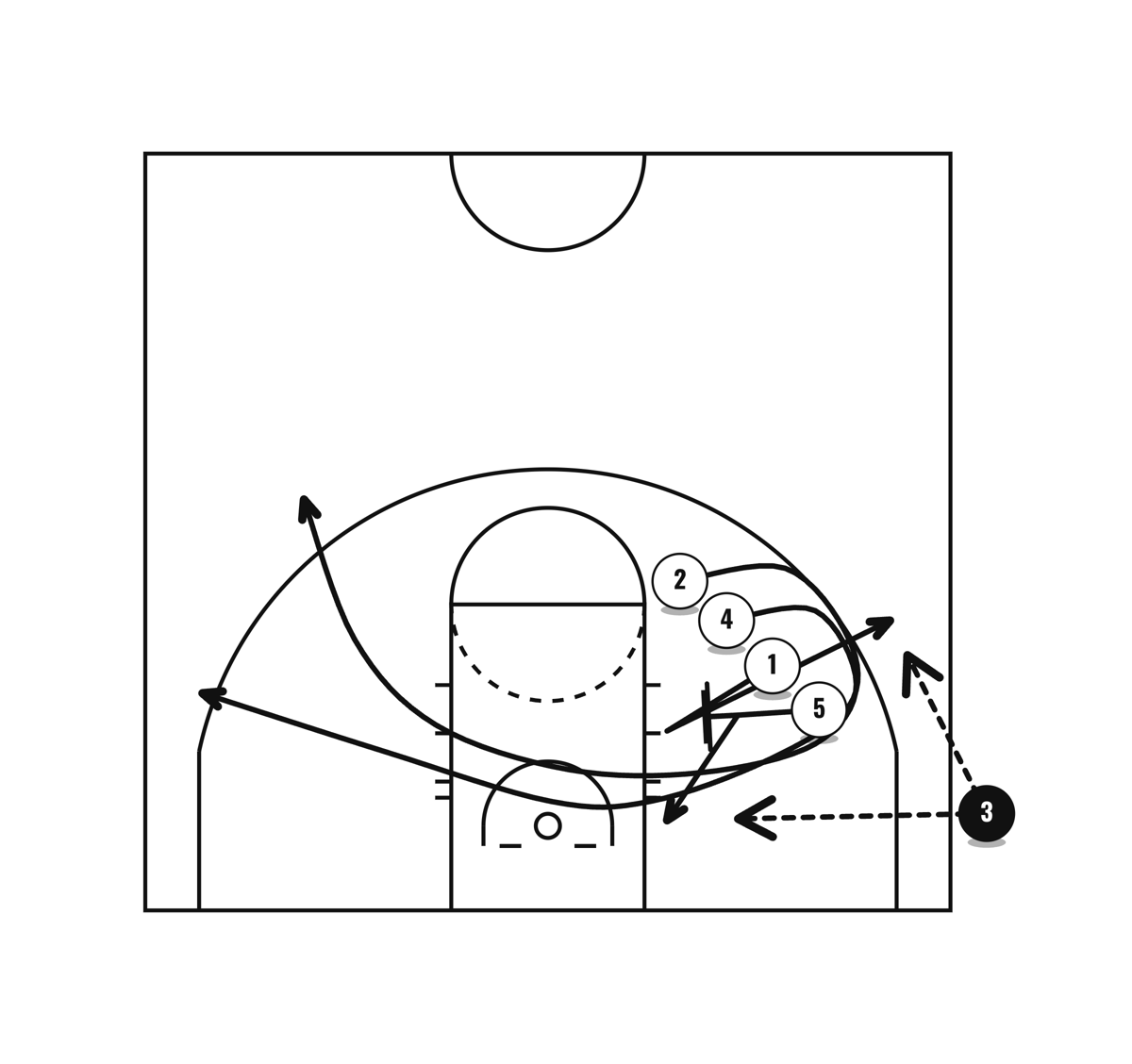 Corner 5, 1, 4, 2, diagram 1 of 1
