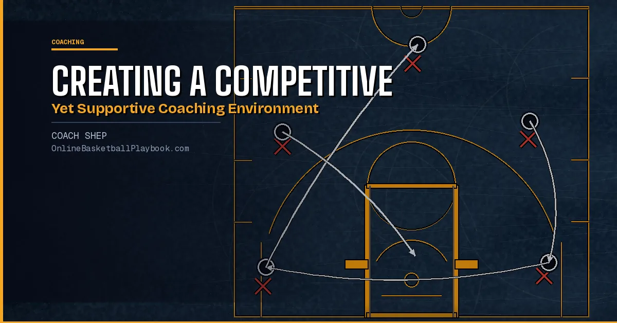Creating a Competitive Yet Supportive Coaching Environment