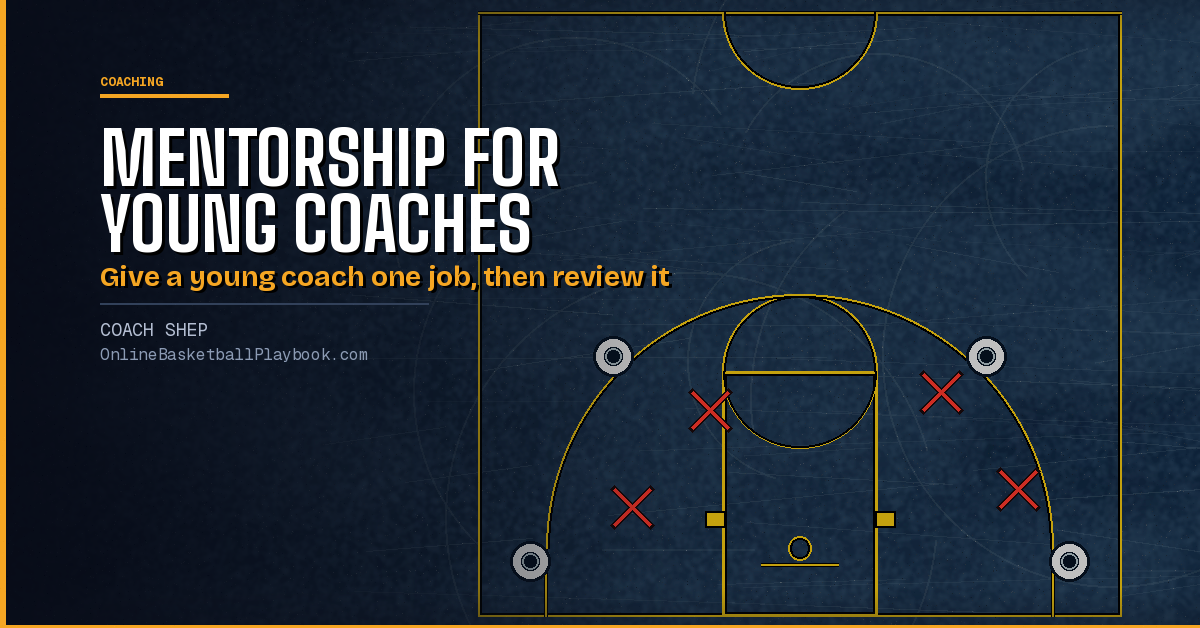 Mentorship Program for Young Coaches: Match, Meet, Review