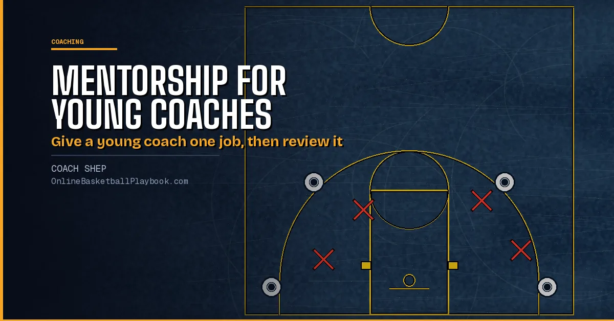 Mentorship Program for Young Coaches: Match, Meet, Review