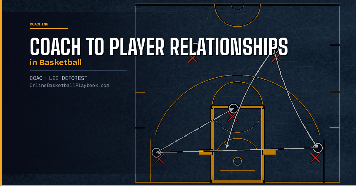 Coach to Player Relationships in Basketball