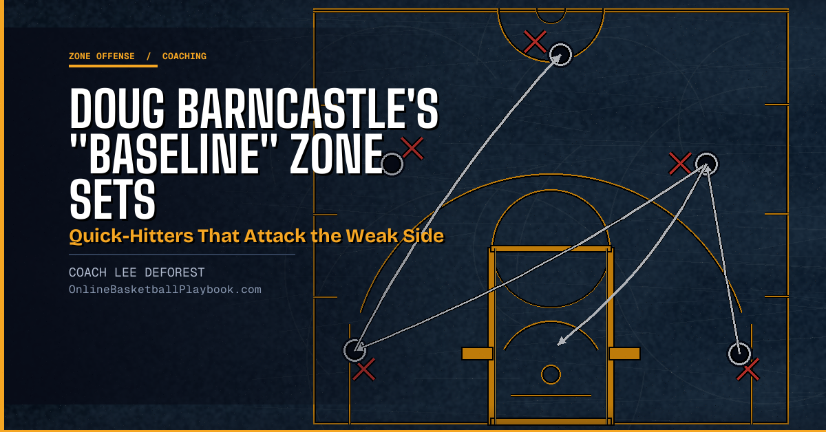 Doug Barncastle's "Baseline" Zone Sets: Quick-Hitters That Attack the Weak Side