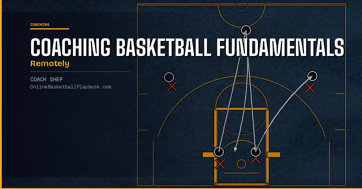 Effective Ways to Coach Basketball Fundamentals Remotely