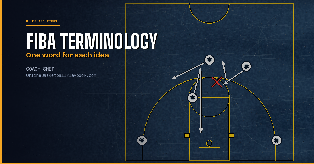 FIBA Basketball Terminology: Words Coaches Hear Abroad