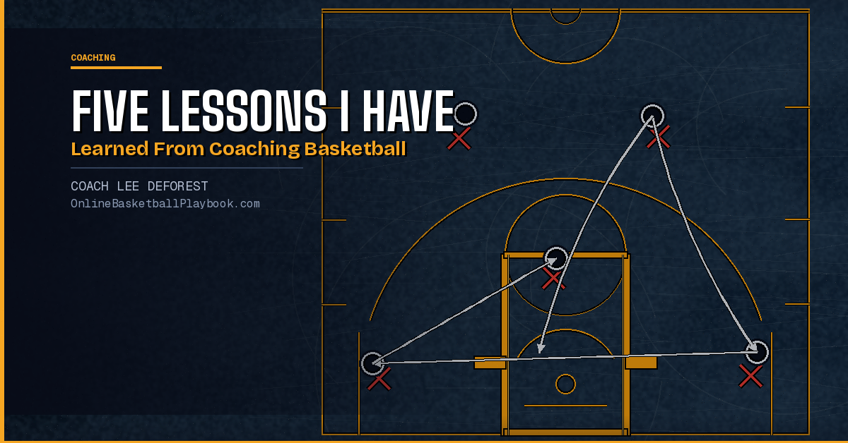 Five Lessons I Have Learned from Coaching Basketball
