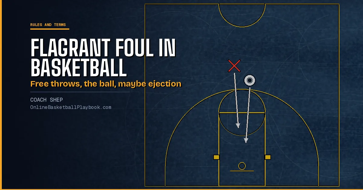 Flagrant Foul in Basketball: Rule, Penalties and Calls by Level