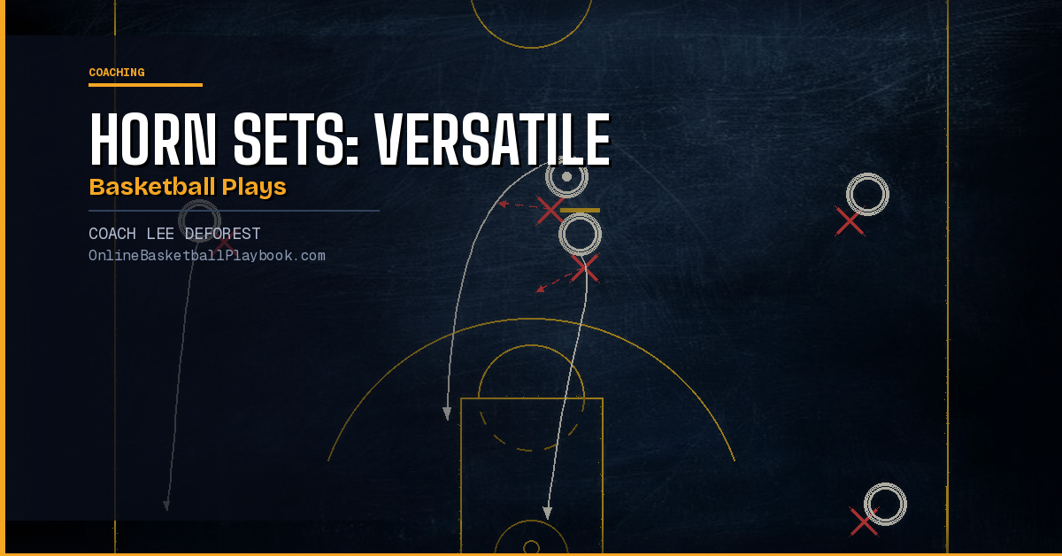 Horn Sets: Versatile Basketball Plays for Various Situations