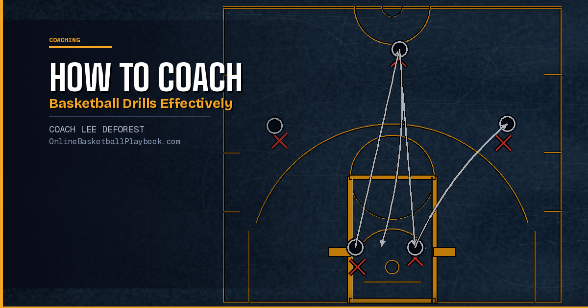 How to Coach Basketball Drills More Effectively