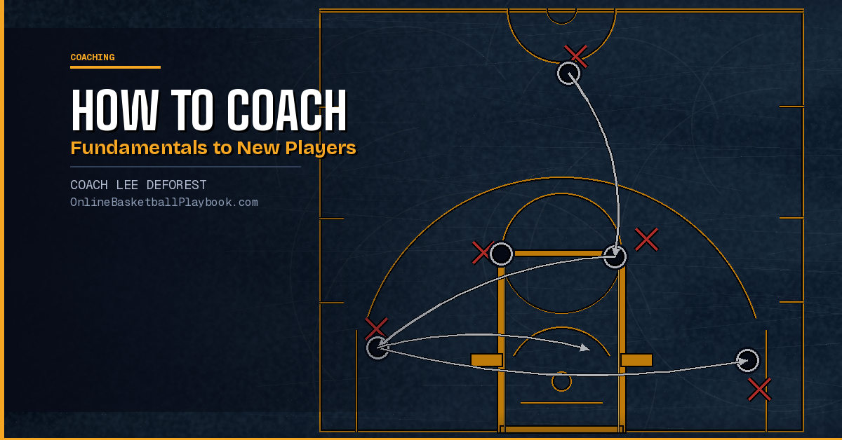 How to Coach Basketball Fundamentals to New Players