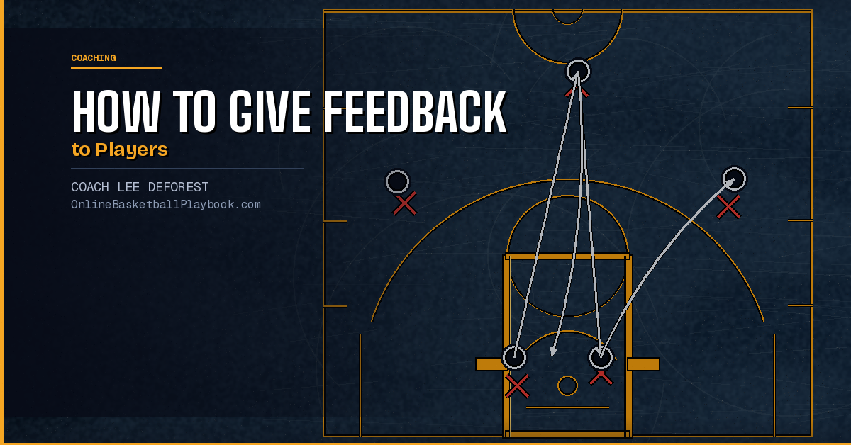 How to Give Feedback to Basketball Players