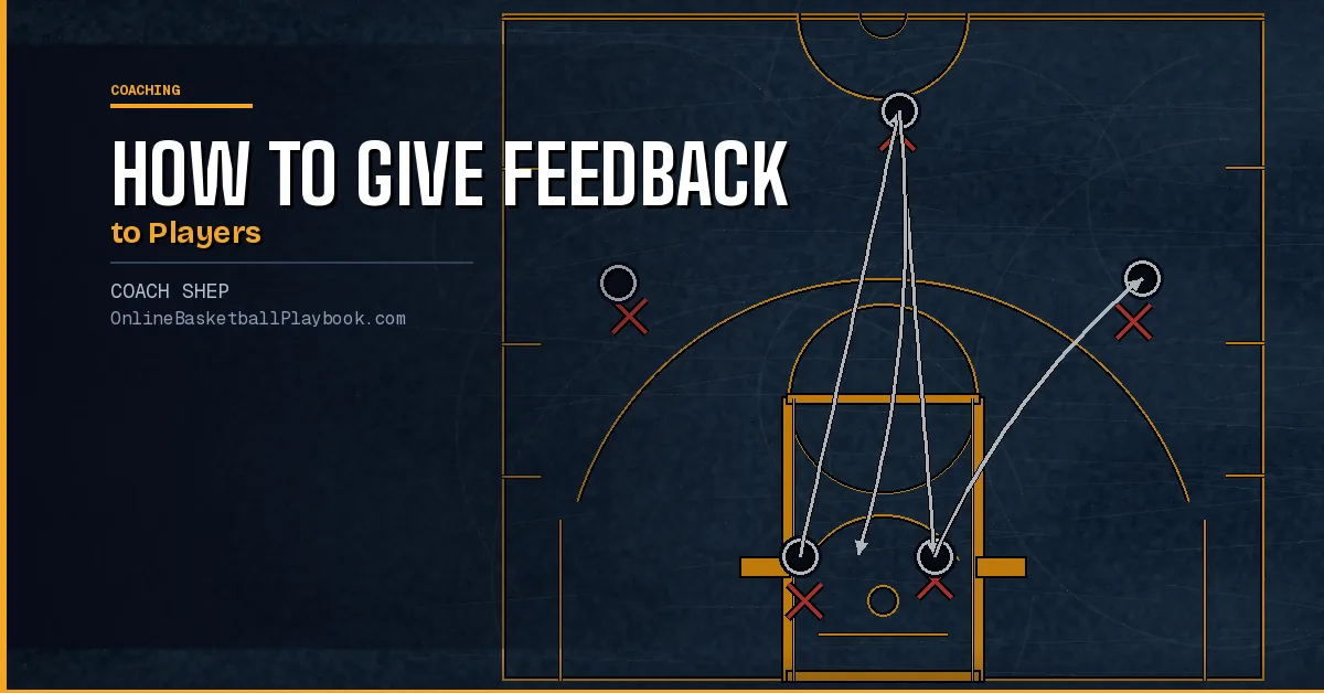 How to Give Feedback to Basketball Players