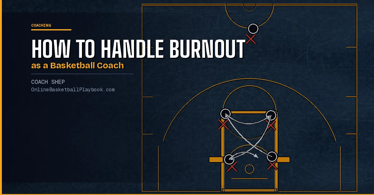 How to Handle Burnout as a Basketball Coach