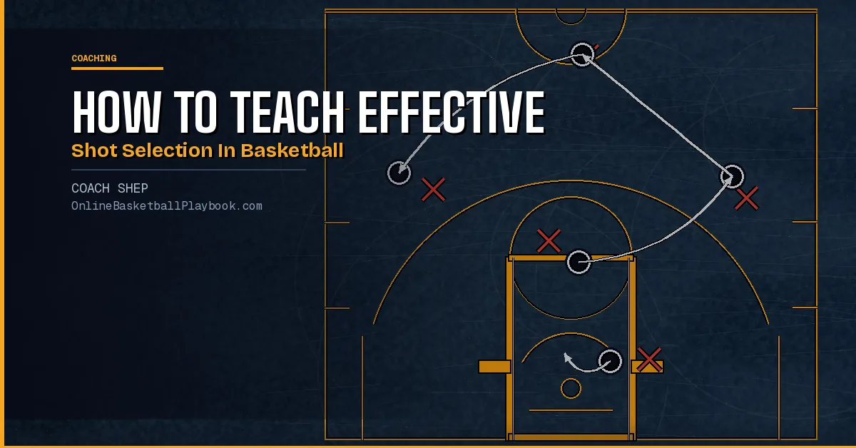 How to Teach Effective Shot Selection in Basketball
