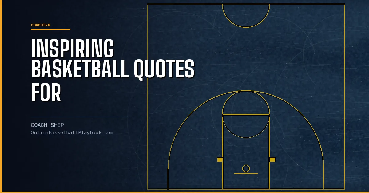 Inspiring Basketball Quotes for Players and Coaches