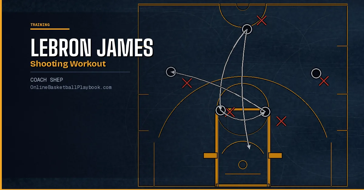 LeBron James Shooting Workout