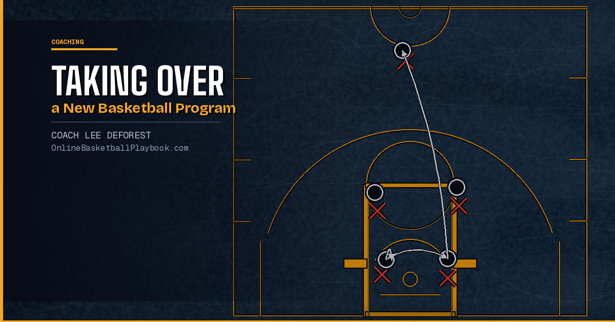 Taking Over a New Basketball Program