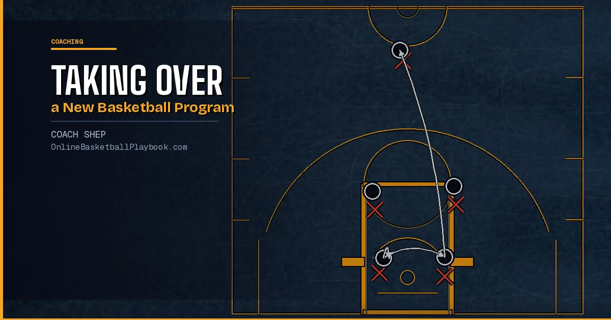 Taking Over a New Basketball Program