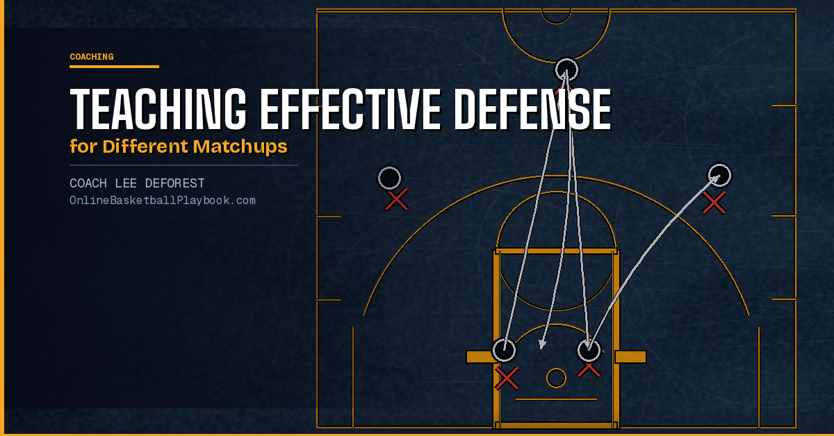 Teaching Effective Defensive Strategies for Different Matchups
