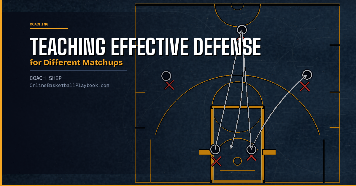 Teaching Effective Defensive Strategies for Different Matchups