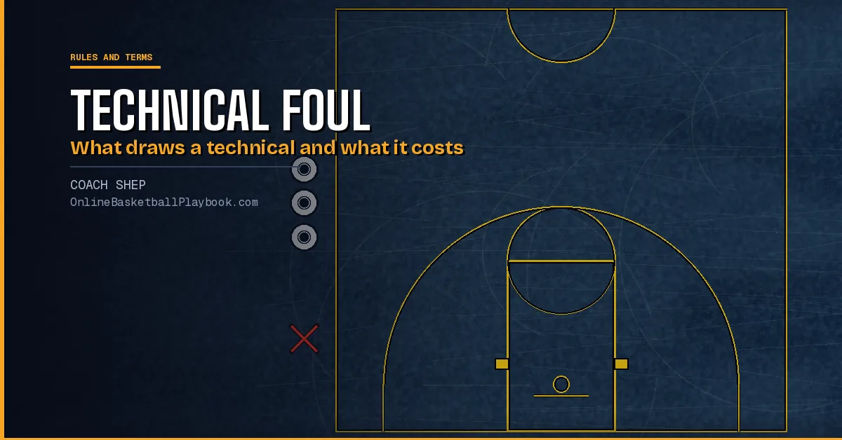 Technical Foul in Basketball: Rule, Penalties and Calls by Level