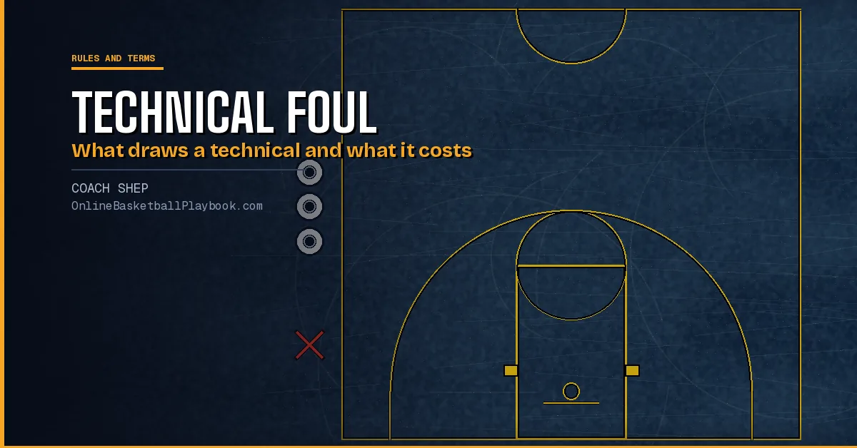 Technical Foul in Basketball: Rule, Penalties and Calls by Level