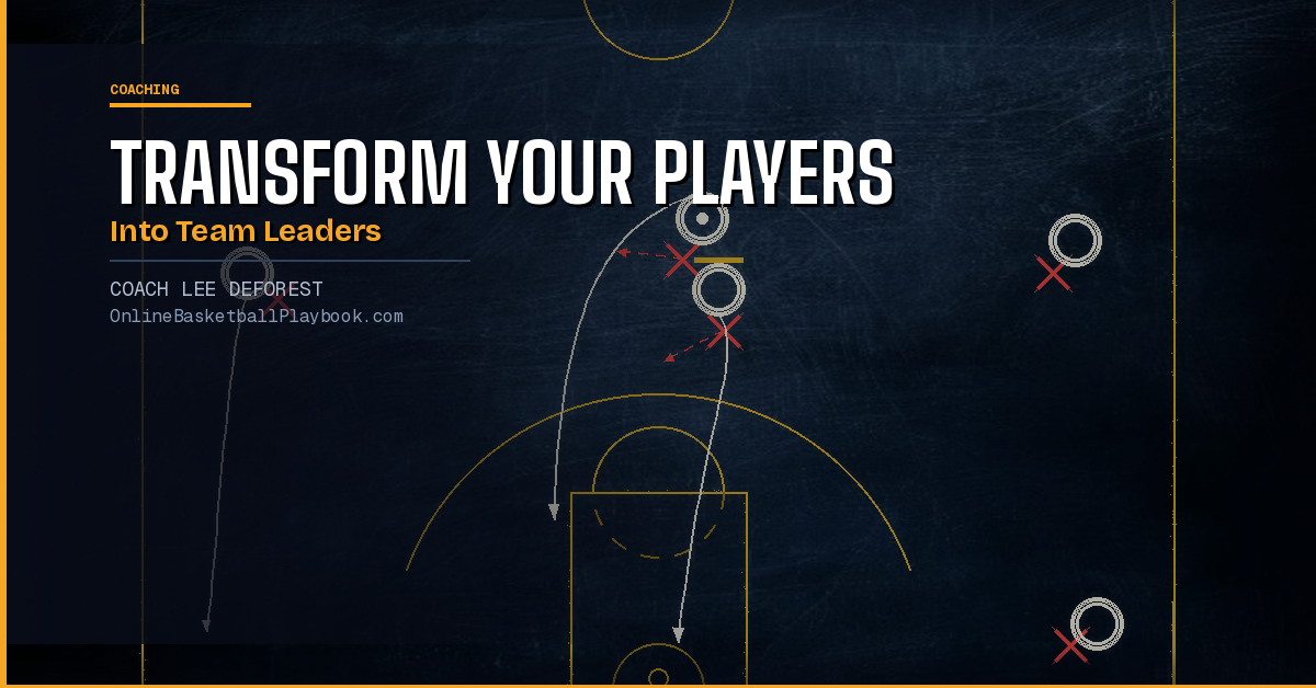 Ten Ways to Transform Your Basketball Players Into Team Leaders