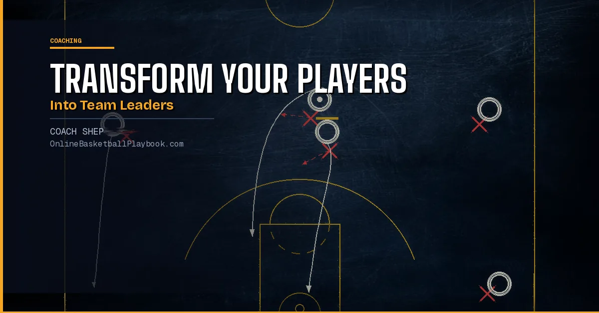 Ten Ways to Transform Your Basketball Players Into Team Leaders