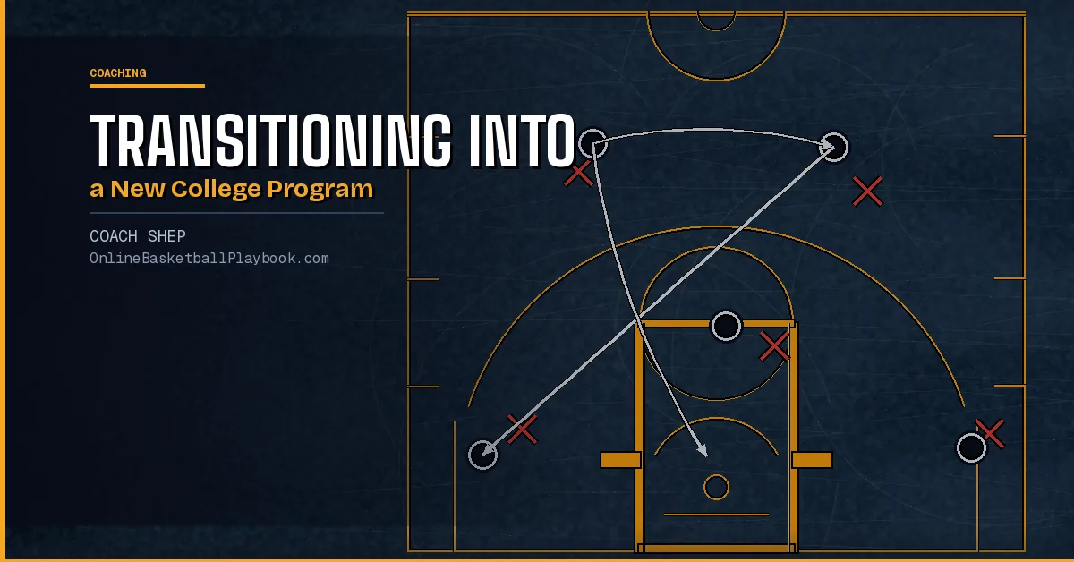 Transitioning Into a New College Basketball Program