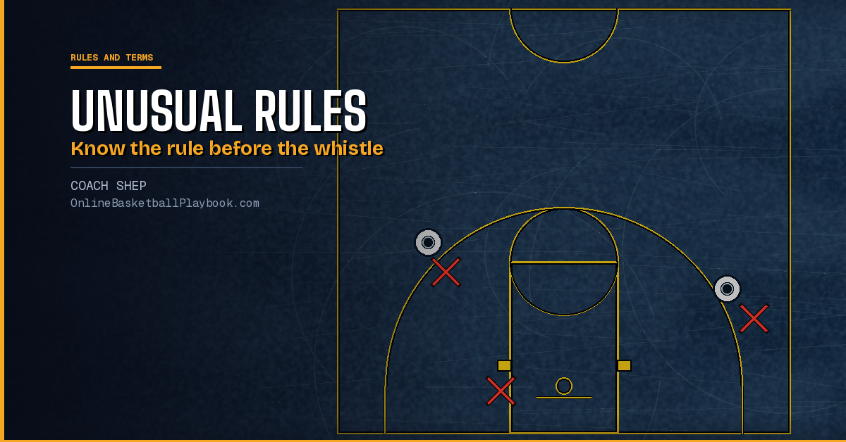 Unusual Basketball Rules Most Coaches Get Wrong