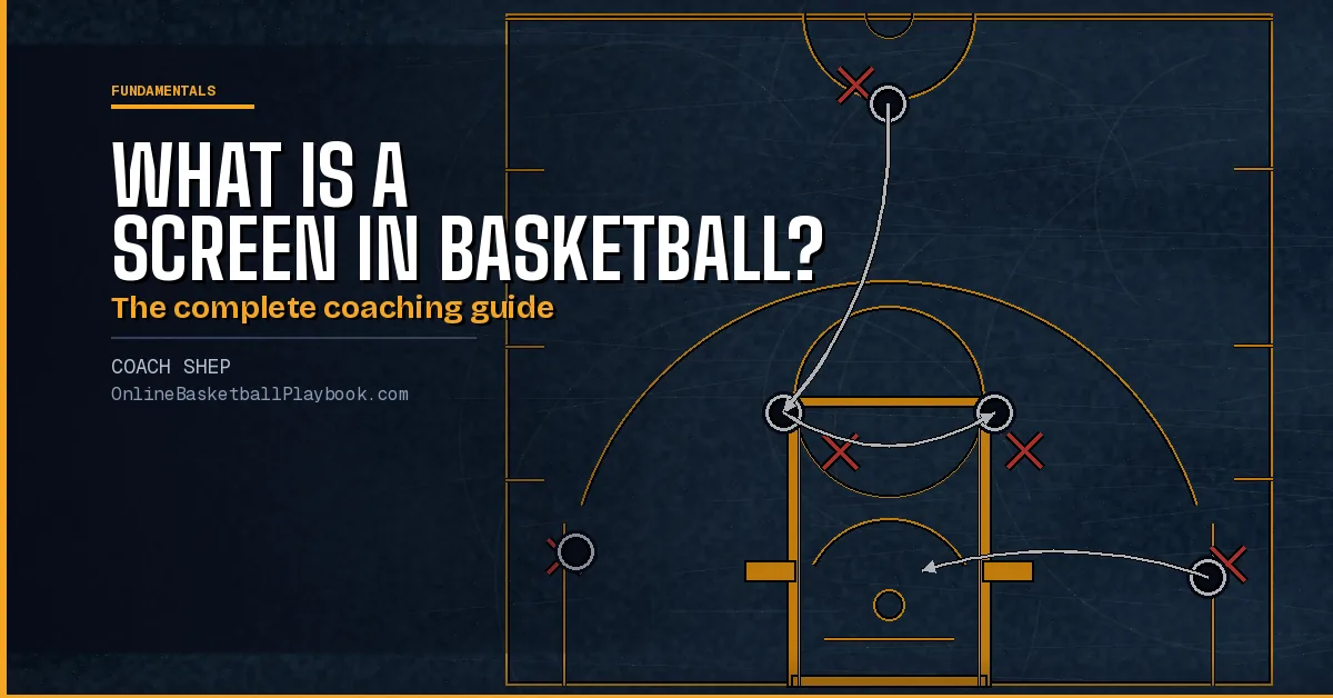 What Is a Screen in Basketball?